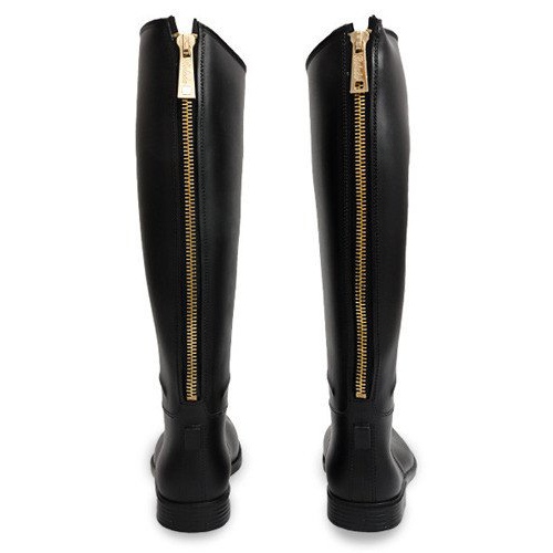 Magasszárú csizma Olaszország 659 Fekete 1