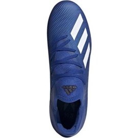 Adidas X 19.3 Fg M EG7130 futballcipő kék kék 1