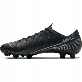 Nike Mercurial Vapor 13 Academy FG / MG M AT5269-010 futballcipő fekete fekete 2