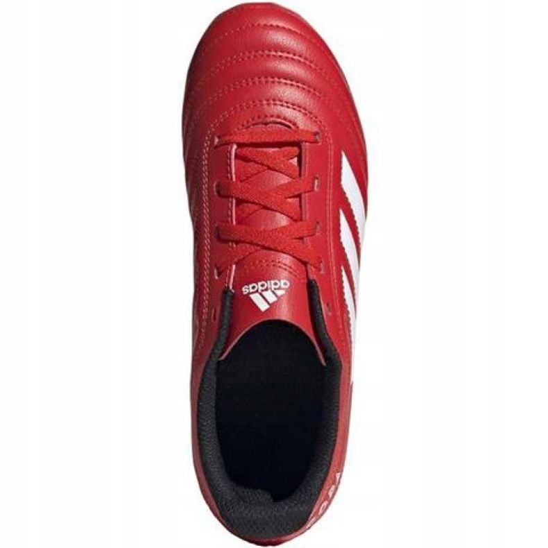 Adidas Copa 20.4 Fg Jr EF1919 futballcipő piros narancs és vörös 2