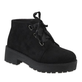 Fekete velúr csizma MB188-222 1 Fekete velúr csizma MB188-222 1