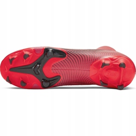 Nike Mercurial Superfly 7 Academy FG / MG M AT7946 606 futballcipő sötétkék piros 2