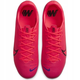 Nike Mercurial Vapor 13 Academy FG / MG M AT5269-606 futballcipő piros piros 1
