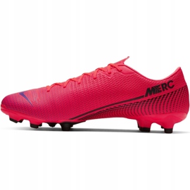 Nike Mercurial Vapor 13 Academy FG / MG M AT5269-606 futballcipő piros piros 2 Nike Mercurial Vapor 13 Academy FG / MG M AT5269-606 futballcipő piros piros 2