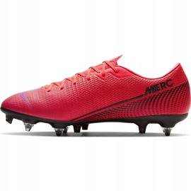 Nike Mercurial Vapor 13 Academy SG-Pro Ac M BQ9142-606 futballcipő piros piros 2