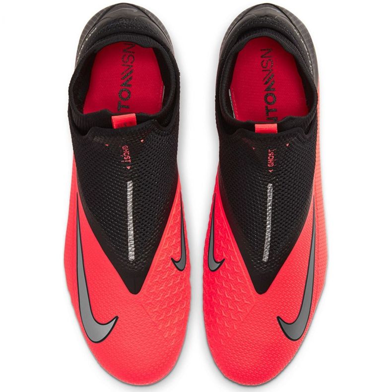 Nike Phantom Vsn 2 Pro Df Fg M CD4162-606 futballcipő piros piros 1