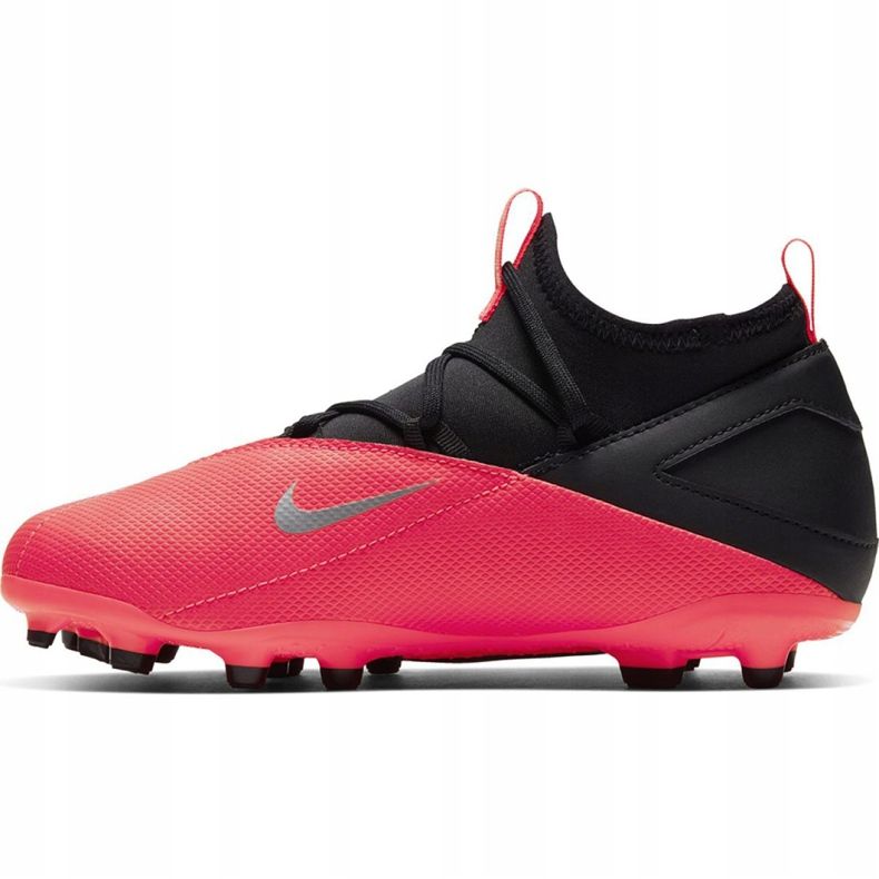 Nike Phantom Vsn 2 Club Df FG / MG Jr CD4061-606 futballcipő piros piros 2 Nike Phantom Vsn 2 Club Df FG / MG Jr CD4061-606 futballcipő piros piros 2