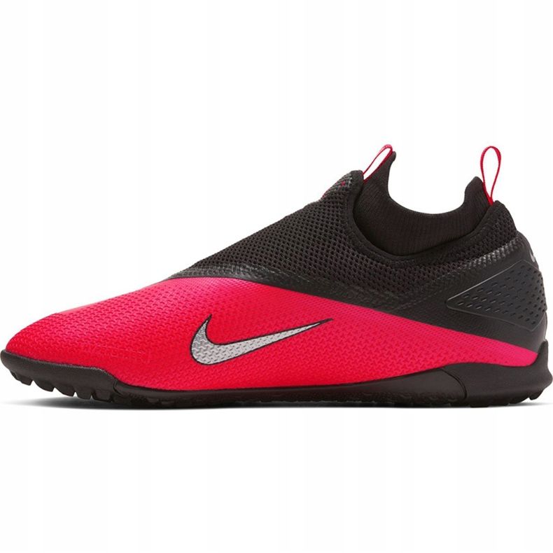 Nike React Phantom Vsn 2 Pro Df Tf M CD4174-606 futballcipő piros piros 2