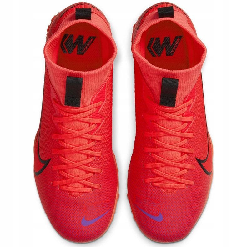 Nike Mercurial Superfly 7 Academy Tf M AT7978-606 futballcipő piros piros 1