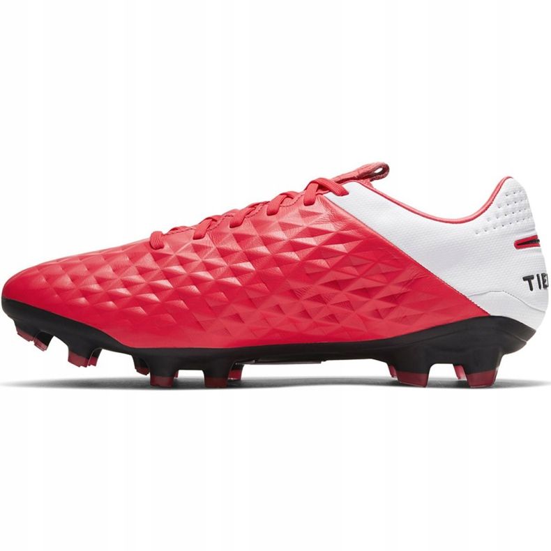 Nike Tiempo Legend 8 Pro Fg M AT6133-606 futballcipő piros narancs és vörös 2
