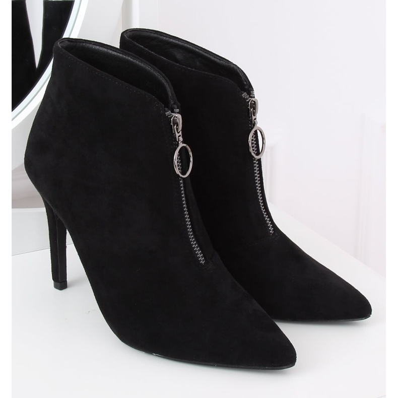 Fekete csizma csapszeg fekete A3-029 fekete 2