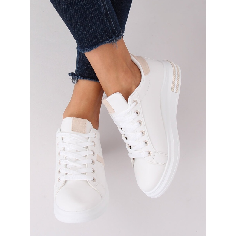 Fehér női sportcipő BL201P Bézs 2