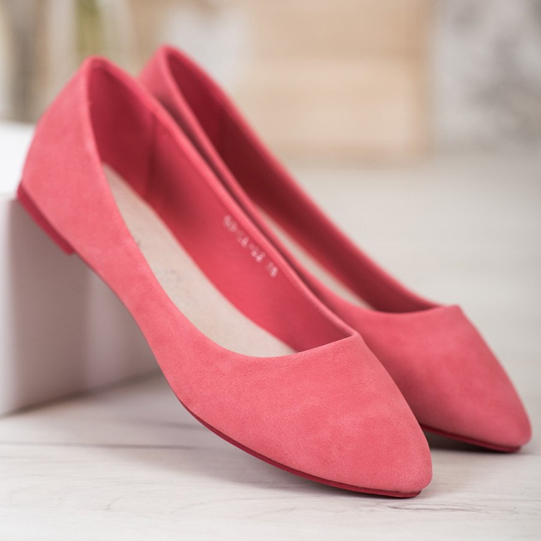 Goodin Rózsaszín balerinák Eco bőrrel 1