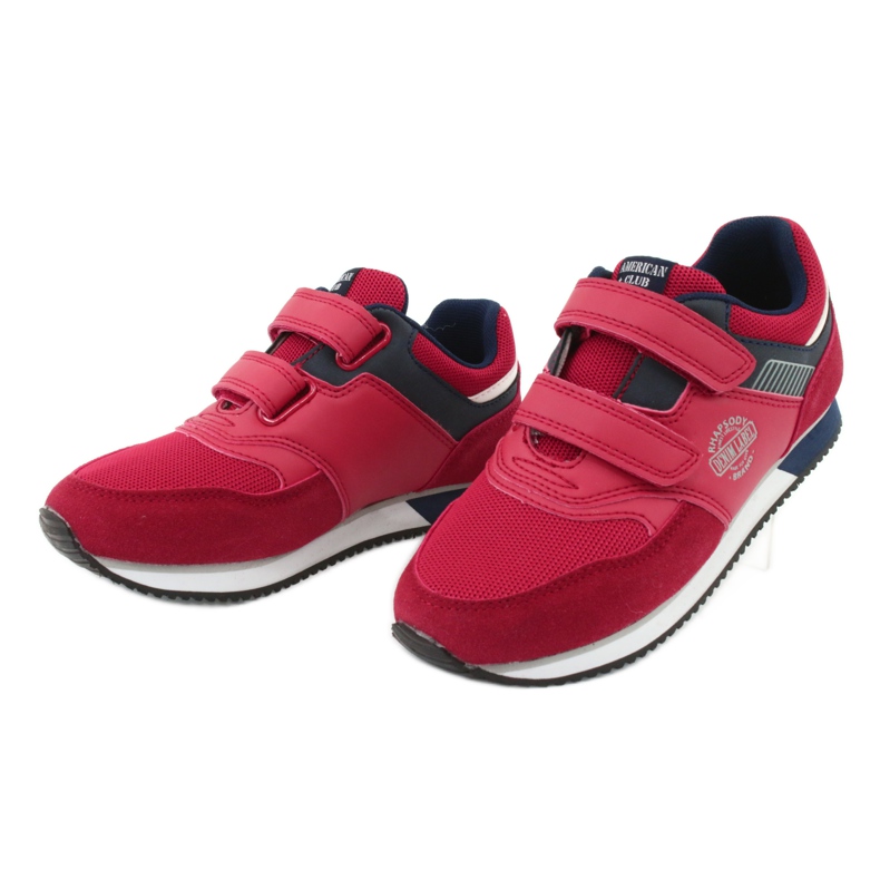 American Club Amerikai vörös RH20 sportcipő fehér piros sötétkék 3