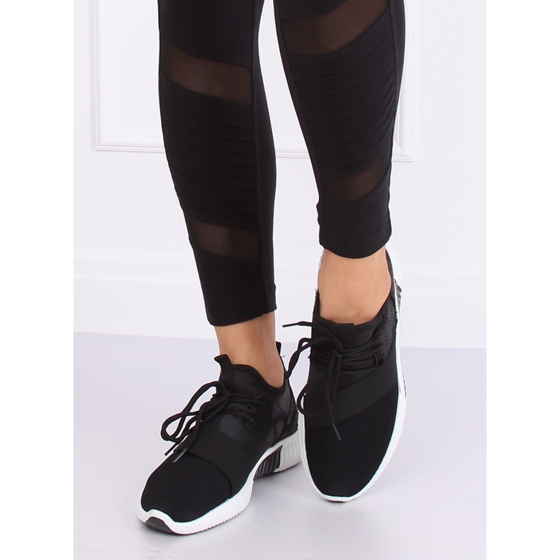 Fekete 7925-SP Fekete sportcipő 2