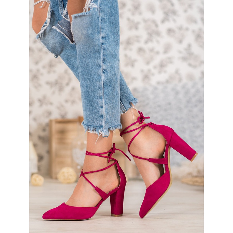 Goodin Kötett szivattyúk rózsaszín 1 Goodin Kötett szivattyúk rózsaszín 1