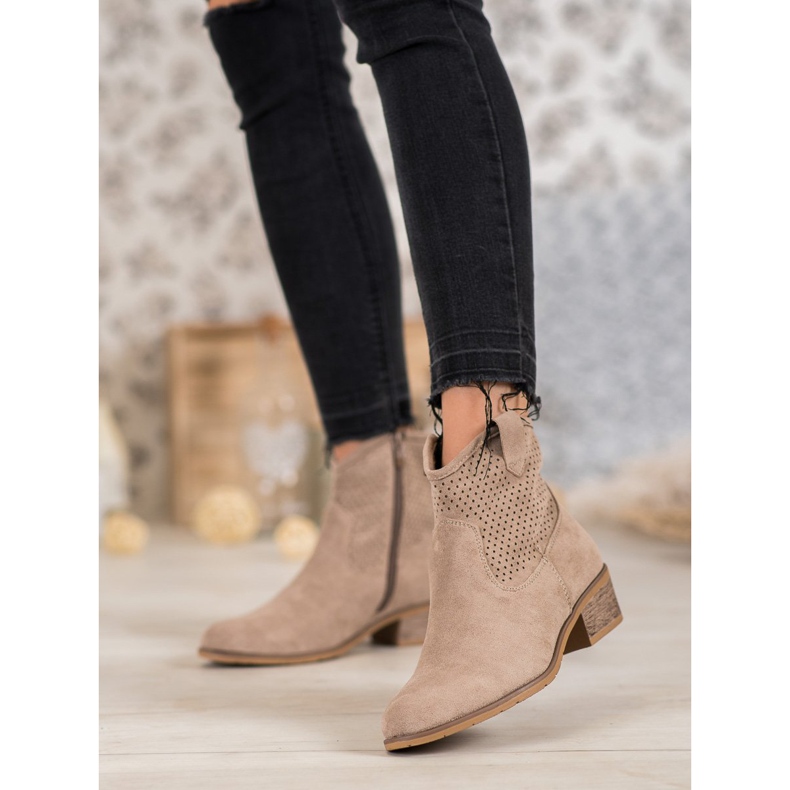 Filippo Áttört cowboy csizma barna 2