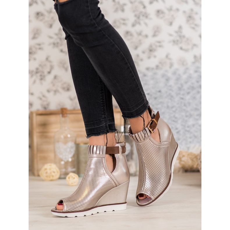 Filippo Arany bokacsizma aranysárga 1