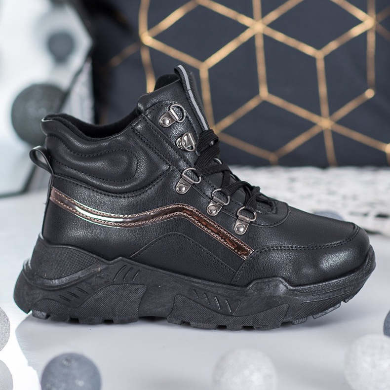 Queentina Meleg cipők fekete 2