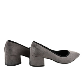 Szürke velúr szivattyúk az L436 oszlopon sárga 1