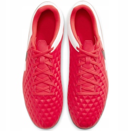 Nike Tiempo Legend 8 Club FG / MG M AT6107-606 futballcipő piros piros 1