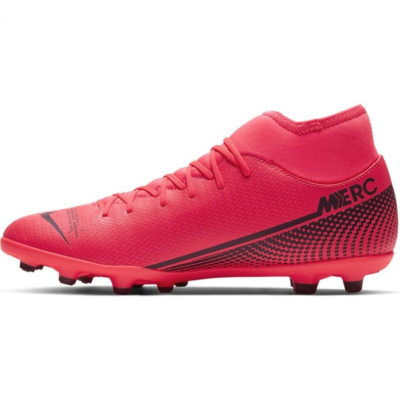 Nike Mercurial Superfly 7 Club FG / MG M AT7949-606 futballcipő piros piros 2 Nike Mercurial Superfly 7 Club FG / MG M AT7949-606 futballcipő piros piros 2
