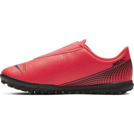 Nike Mercurial Vapor 13 Club Tf PS (V) Jr AT8178-606 futballcipő piros piros 2