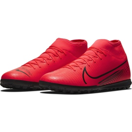 Nike Mercurial Superfly 7 Club Tf M AT7980-606 futballcipő piros piros 2