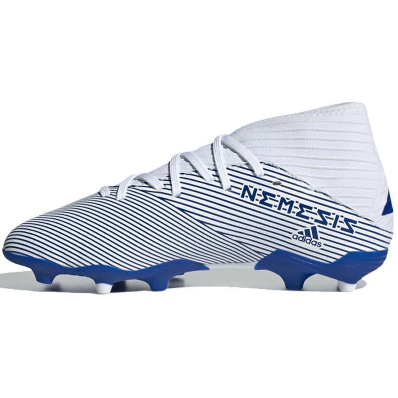 Az adidas Nemeziz 19.3 Fg Jr EG7245 futballcipő szürke ezüst 1