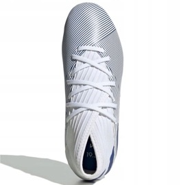 Az adidas Nemeziz 19.3 Fg Jr EG7245 futballcipő szürke ezüst 2
