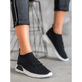 SDS Csúsztatható sportcipő fekete 1