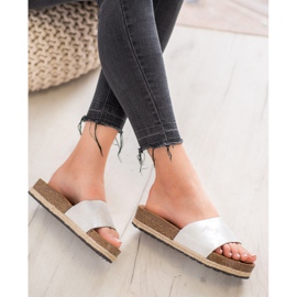 Goodin Divatos ezüst papucs szürke 1