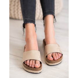 Goodin Divatos arany papucs aranysárga 2