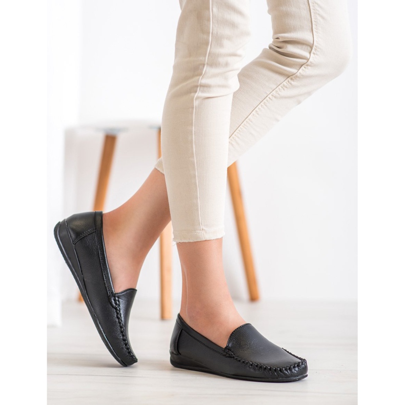Primavera Eco bőr cipők fekete 2