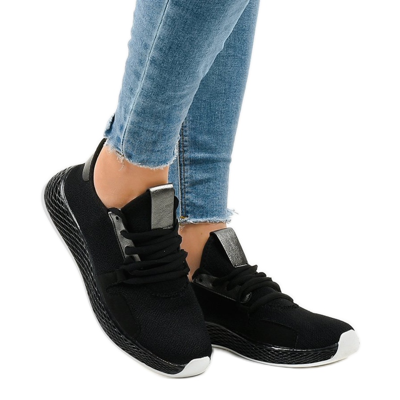 Fekete sportcipő BL20190-SP 1