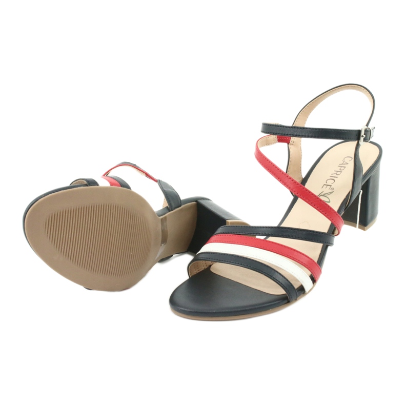 Caprice szandál női cipő 28304 fehér piros sötétkék 5 Caprice szandál női cipő 28304 fehér piros sötétkék 5