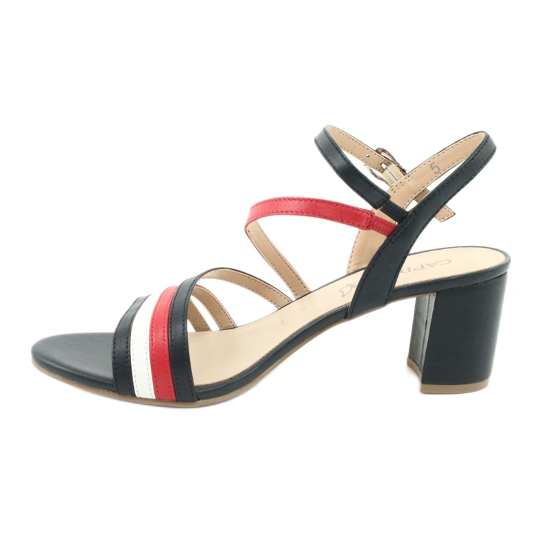 Caprice szandál női cipő 28304 fehér piros sötétkék 2 Caprice szandál női cipő 28304 fehér piros sötétkék 2