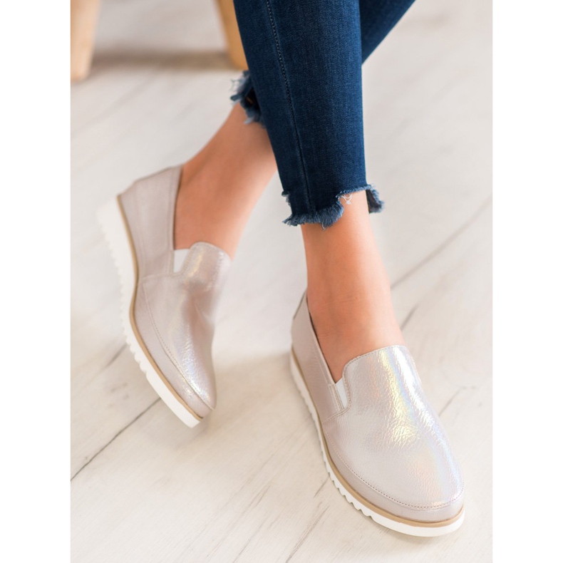 Sergio Leone Golden Slip On Cipő barna sárga 1