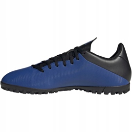 Adidas X 19.4 Tf M FV4627 futballcipő kék kék 1