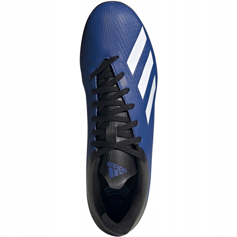 Adidas X 19.4 Tf M FV4627 futballcipő kék kék 2