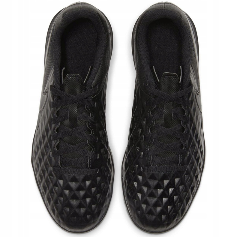 Nike Tiempo Legend 8 Club Tf Jr AT5883-010 futballcipő fekete fekete 1