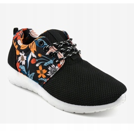 Fekete sportcipő B02-1 sokszínű 1