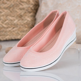 Super Me Áttört balerina Ék rózsaszín 1