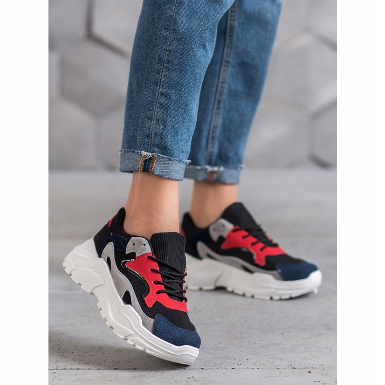 SHELOVET Textil cipők sokszínű 1