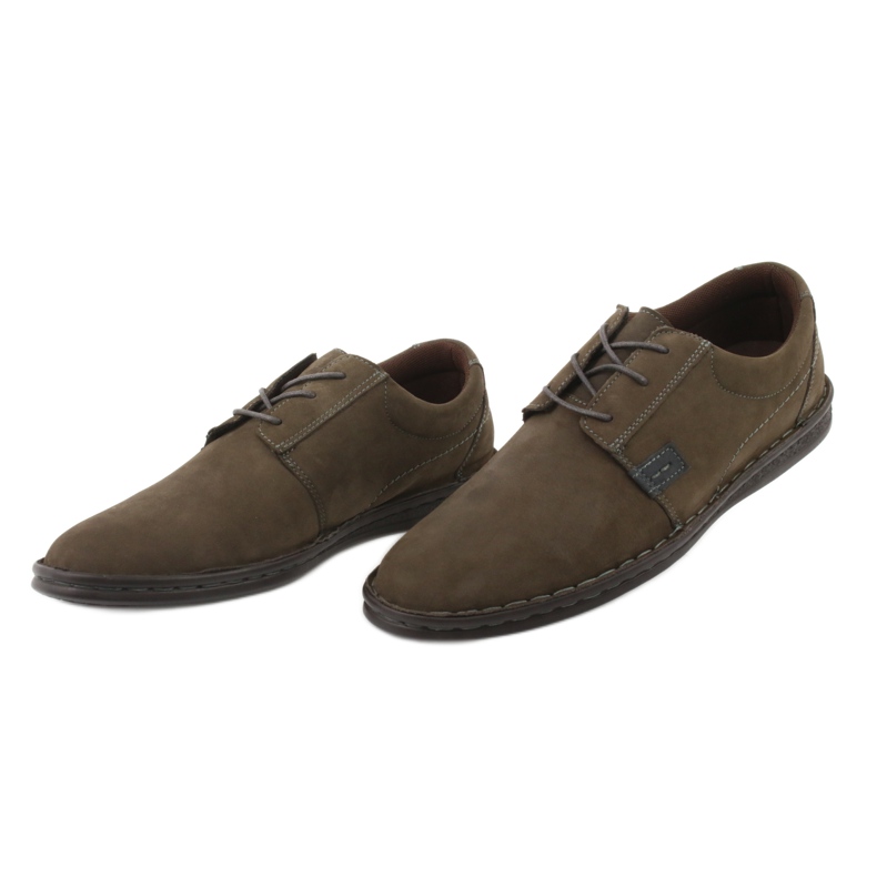 Kényelmes cipő American Club CY17 olive sokszínű zöld 3