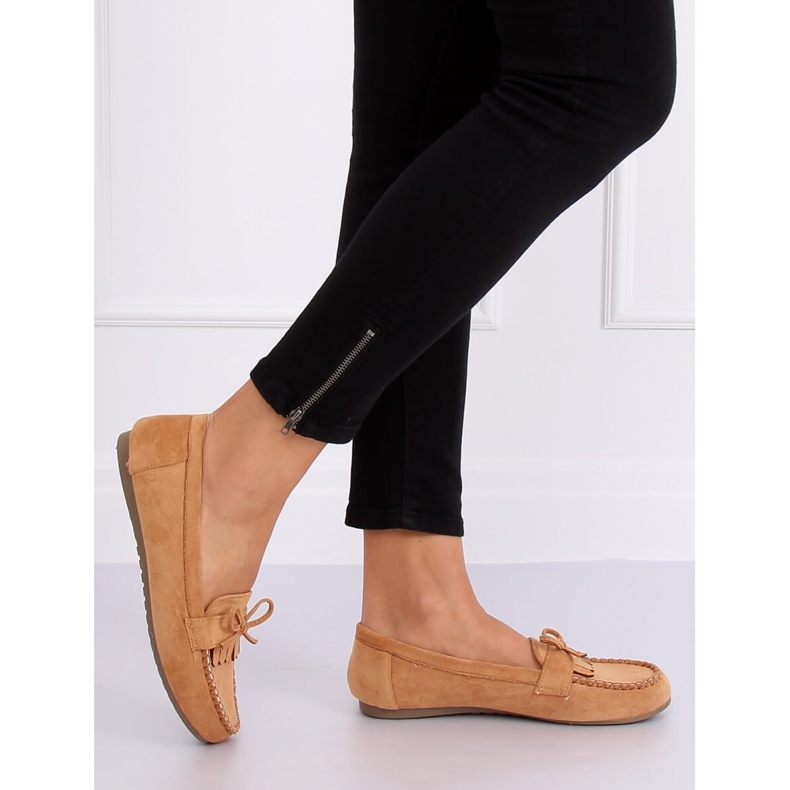 Klasszikus női mokaszin teve 77-202 Teve barna 2