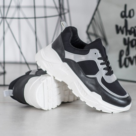 SHELOVET Klasszikus fekete cipők 1