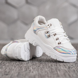 Weide Fehér cipő holo effektussal 1