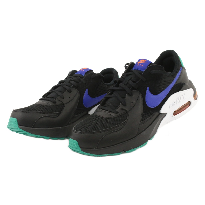 Nike Air Max Excee M CD4165-002 cipő fekete kék zöld 3 Nike Air Max Excee M CD4165-002 cipő fekete kék zöld 3