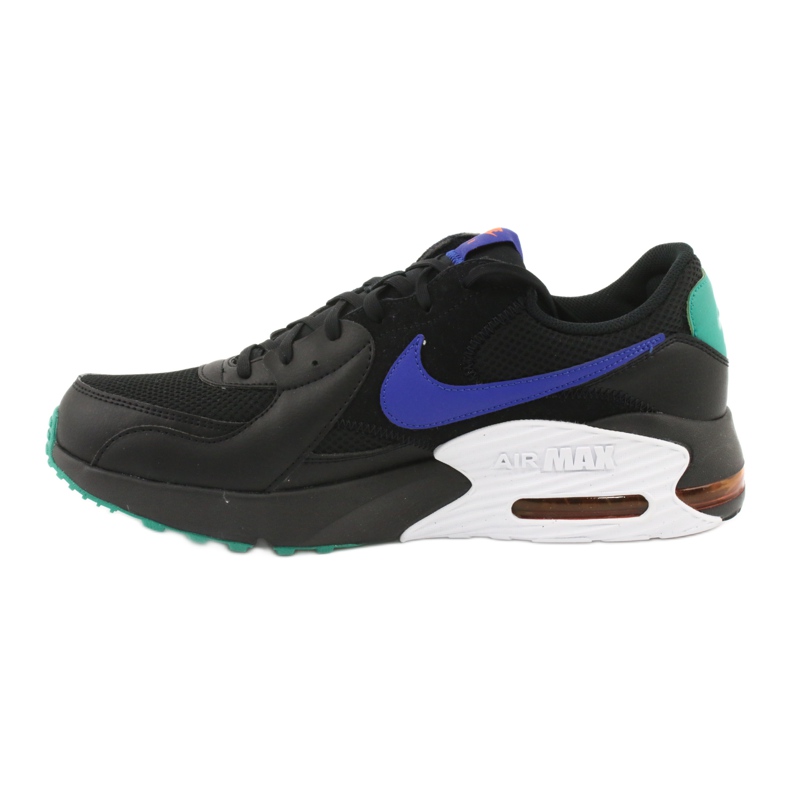 Nike Air Max Excee M CD4165-002 cipő fekete kék zöld 2 Nike Air Max Excee M CD4165-002 cipő fekete kék zöld 2